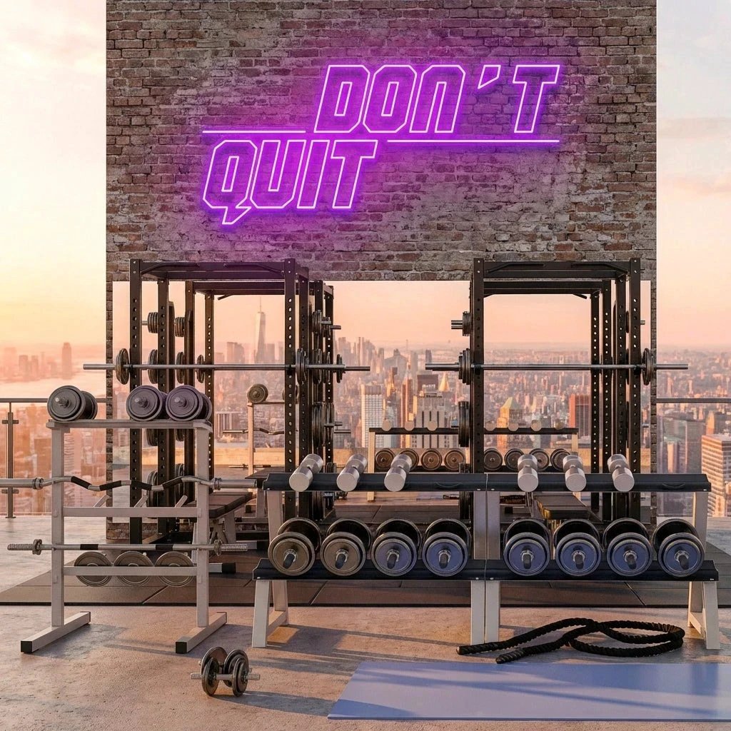 Dont Quit (Do It)2 Led Neon Sign Light