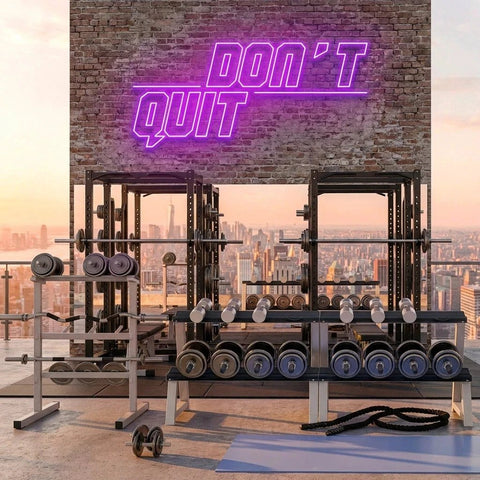 Dont Quit (Do It)2 Led Neon Sign Light
