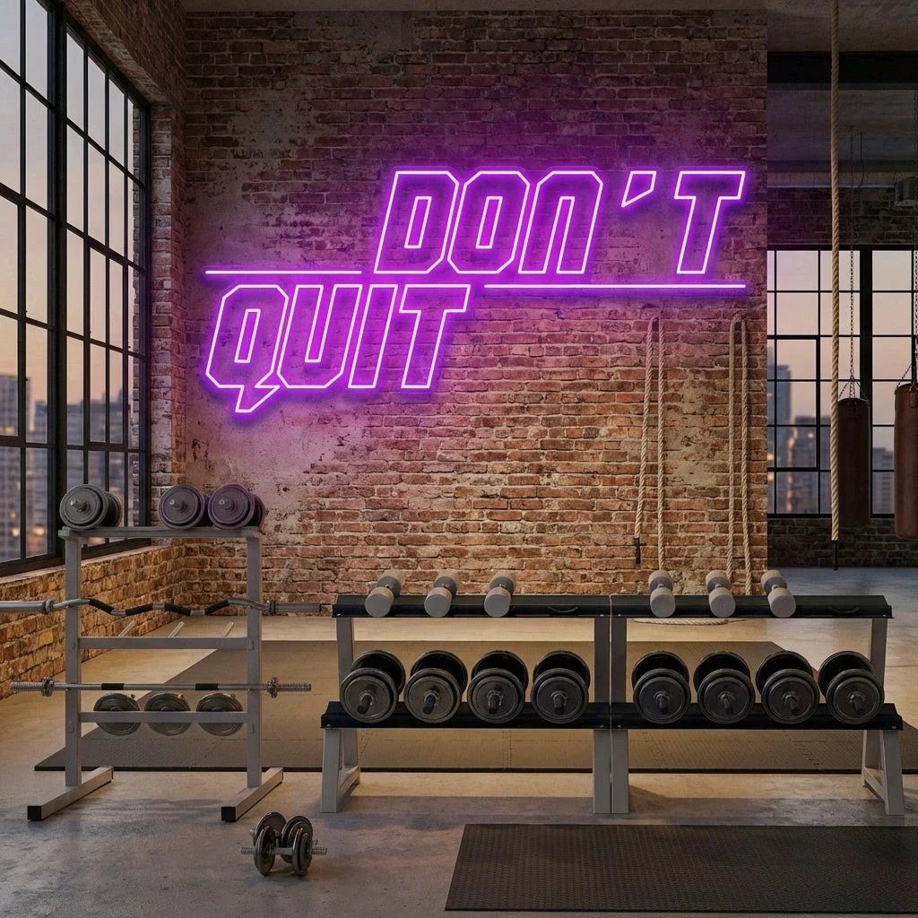 Dont Quit (Do It)2 Led Neon Sign Light