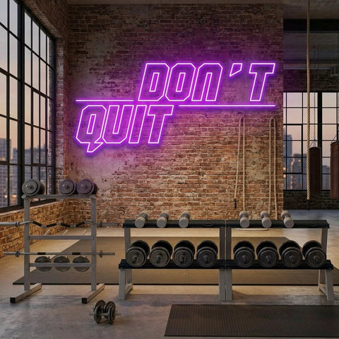 Dont Quit (Do It)2 Led Neon Sign Light