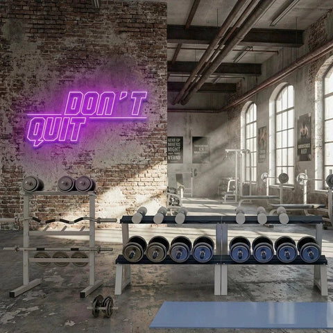 Dont Quit (Do It)2 Led Neon Sign Light