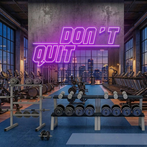 Dont Quit (Do It)2 Led Neon Sign Light