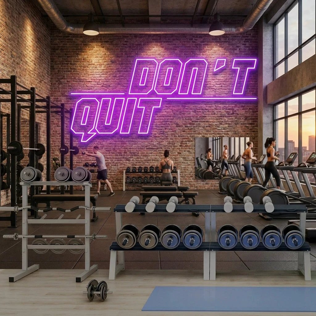 Dont Quit (Do It)2 Led Neon Sign Light