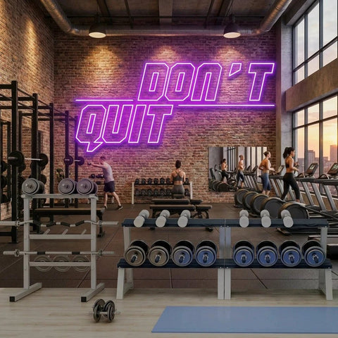 Dont Quit (Do It)2 Led Neon Sign Light