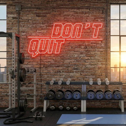 Dont Quit (Do It)2 Led Neon Sign Light