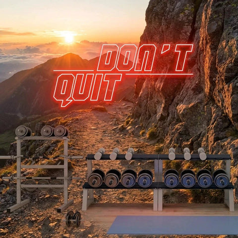 Dont Quit (Do It)2 Led Neon Sign Light