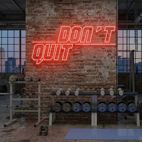 Dont Quit (Do It)2 Led Neon Sign Light