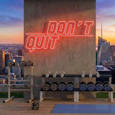 Dont Quit (Do It)2 Led Neon Sign Light