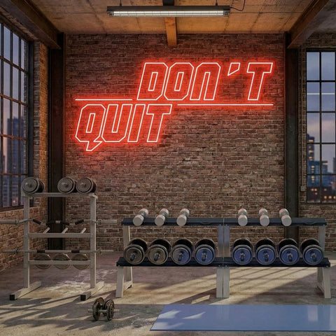 Dont Quit (Do It)2 Led Neon Sign Light