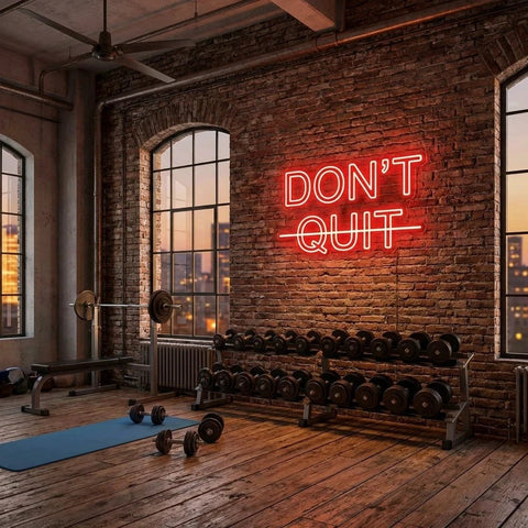 Dont Quit (Do It)2 Led Neon Sign Light