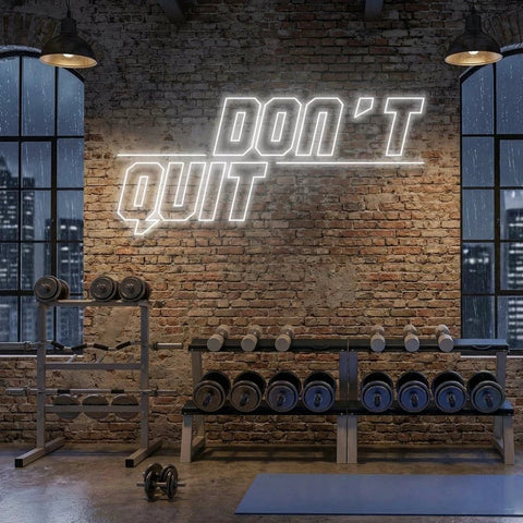 Dont Quit (Do It)2 Led Neon Sign Light