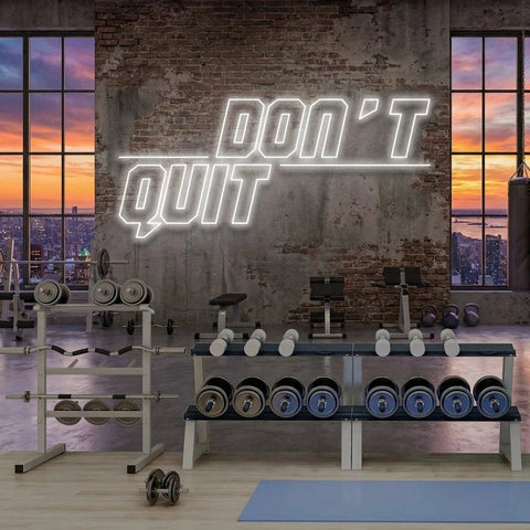 Dont Quit (Do It)2 Led Neon Sign Light
