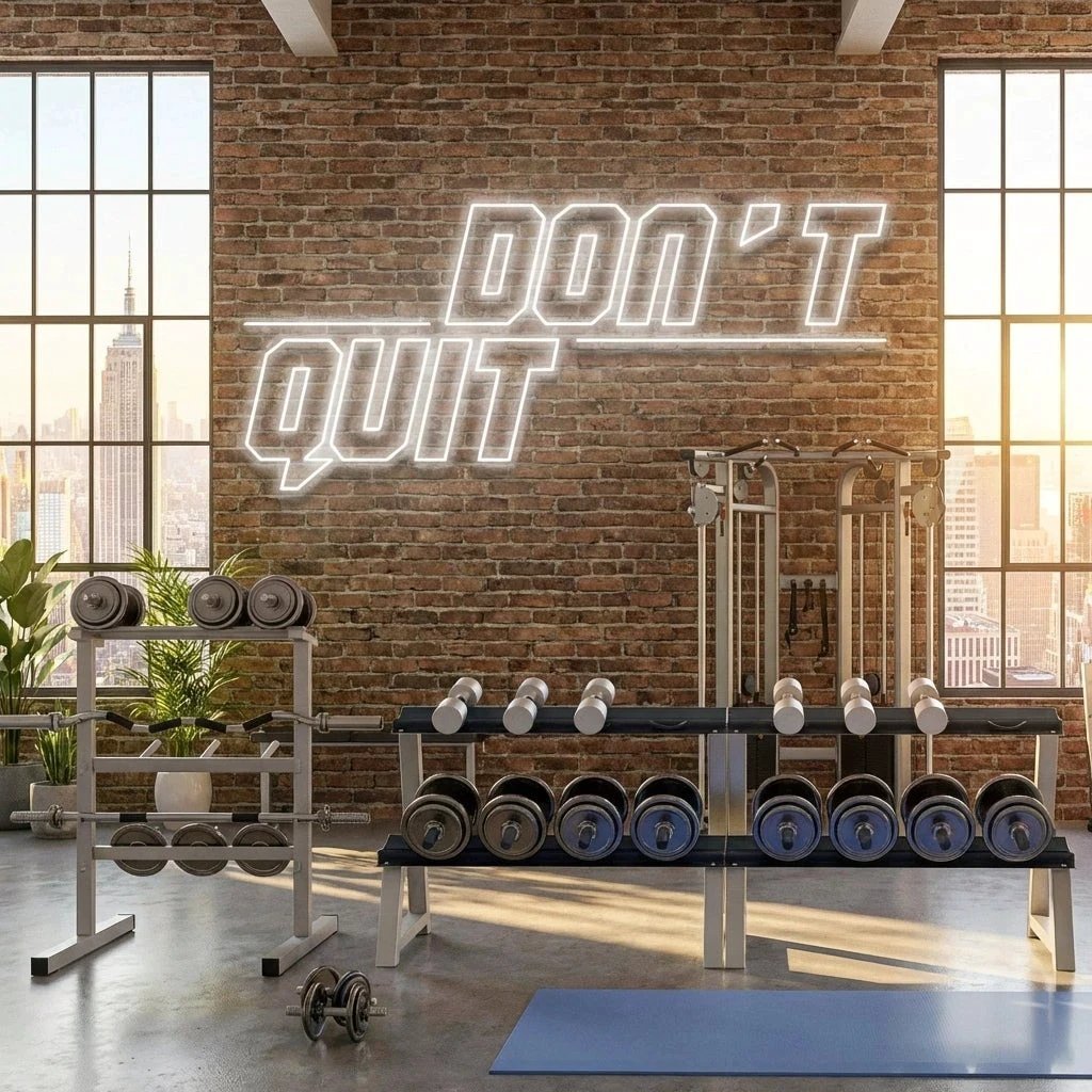 Dont Quit (Do It)2 Led Neon Sign Light
