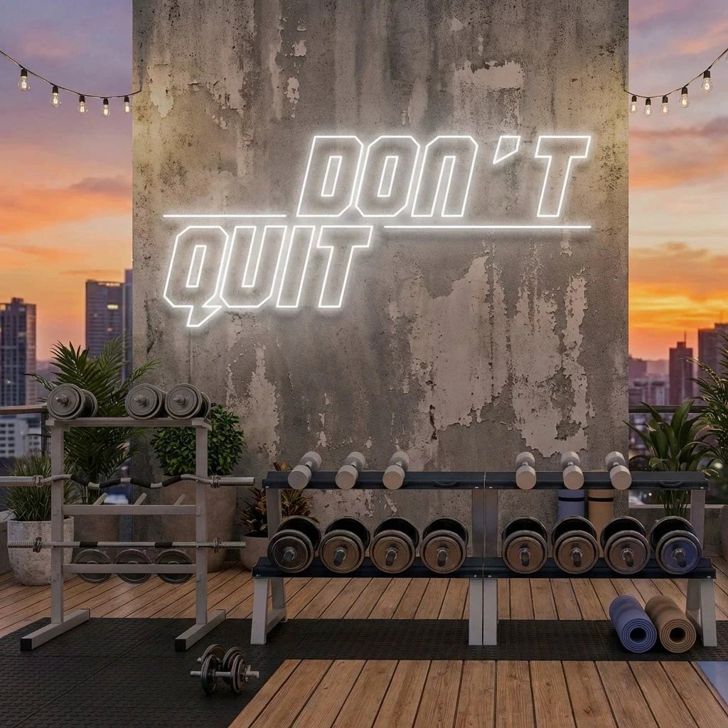 Dont Quit (Do It)2 Led Neon Sign Light
