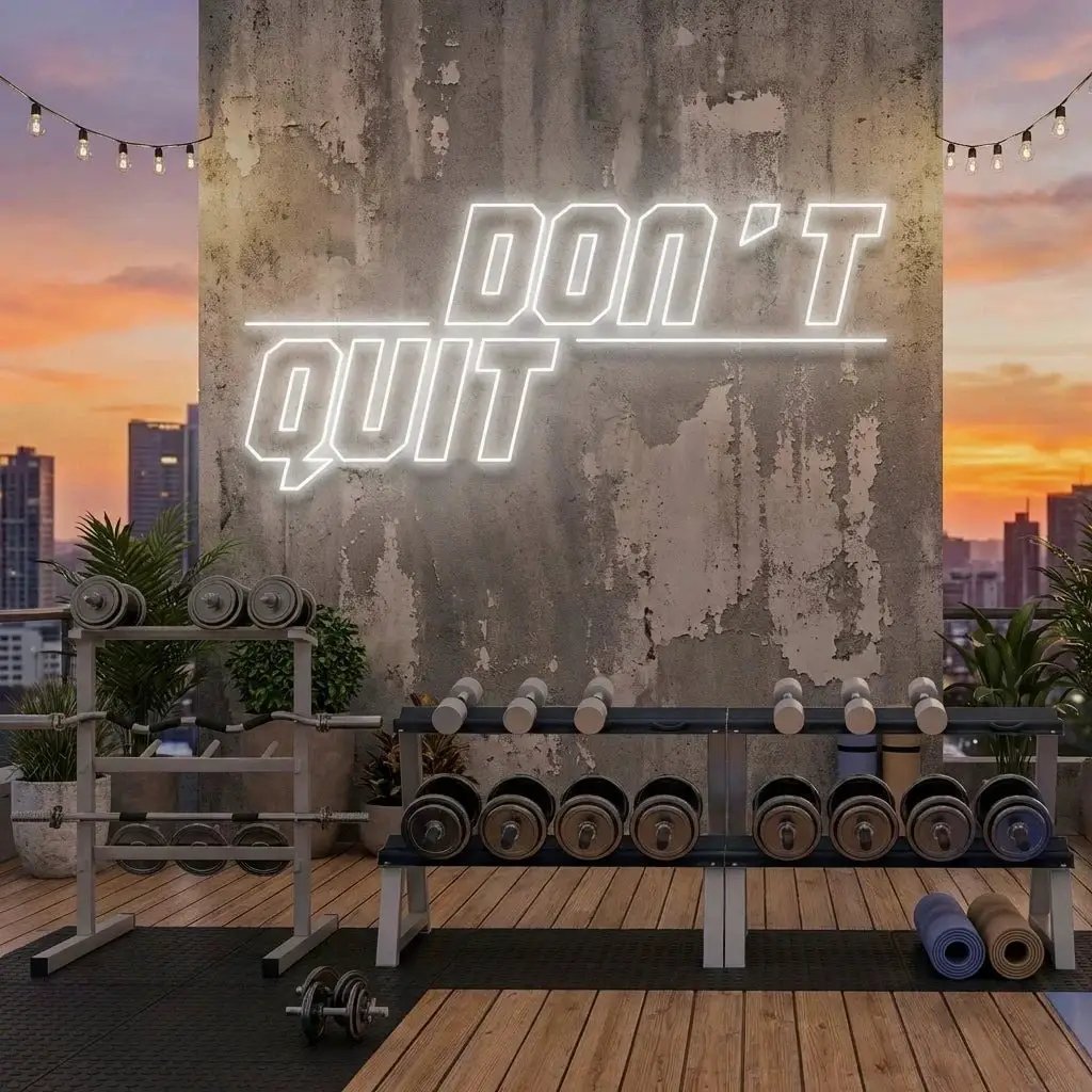Dont Quit (Do It)2 Led Neon Sign Light
