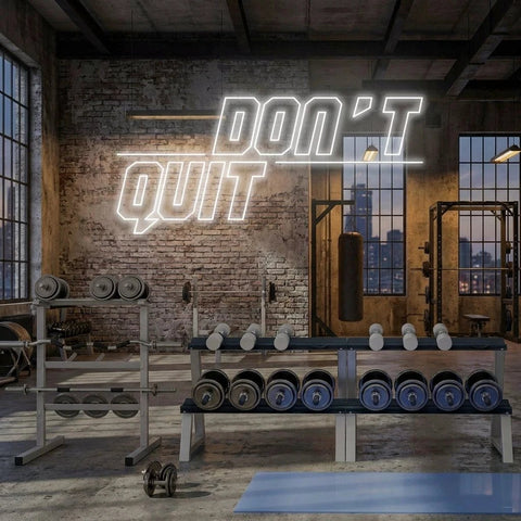 Dont Quit (Do It)2 Led Neon Sign Light