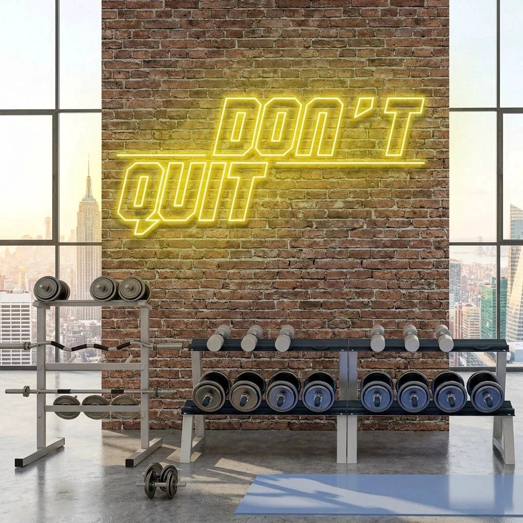 Dont Quit (Do It)2 Led Neon Sign Light