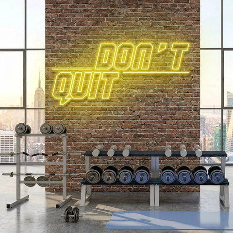Dont Quit (Do It)2 Led Neon Sign Light