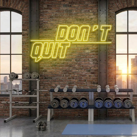 Dont Quit (Do It)2 Led Neon Sign Light