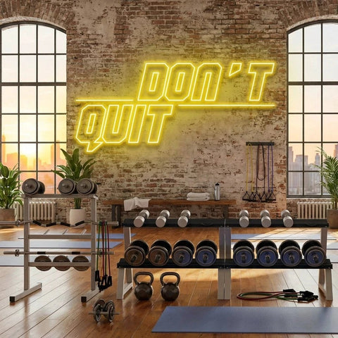 Dont Quit (Do It)2 Led Neon Sign Light