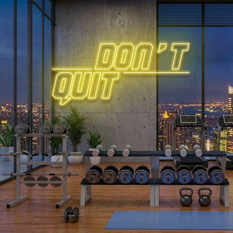 Dont Quit (Do It)2 Led Neon Sign Light