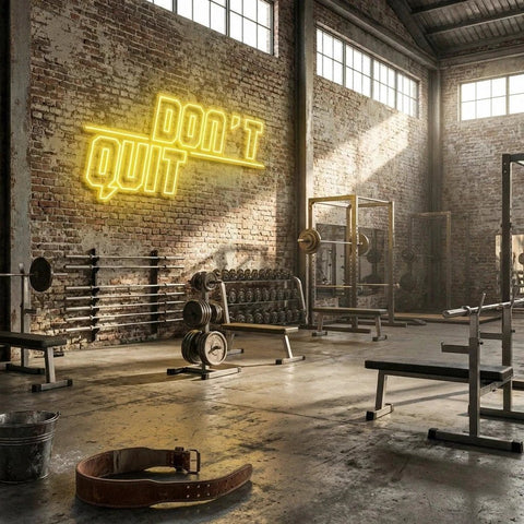 Dont Quit (Do It)2 Led Neon Sign Light