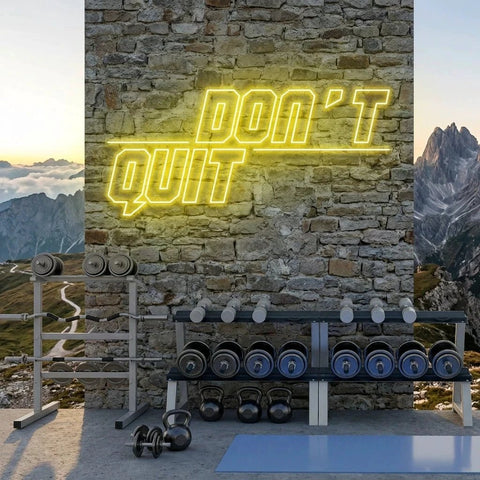 Dont Quit (Do It)2 Led Neon Sign Light