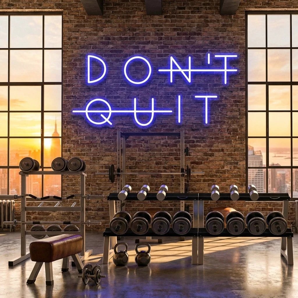 Dont Quit (Do It) Led Neon Sign Light