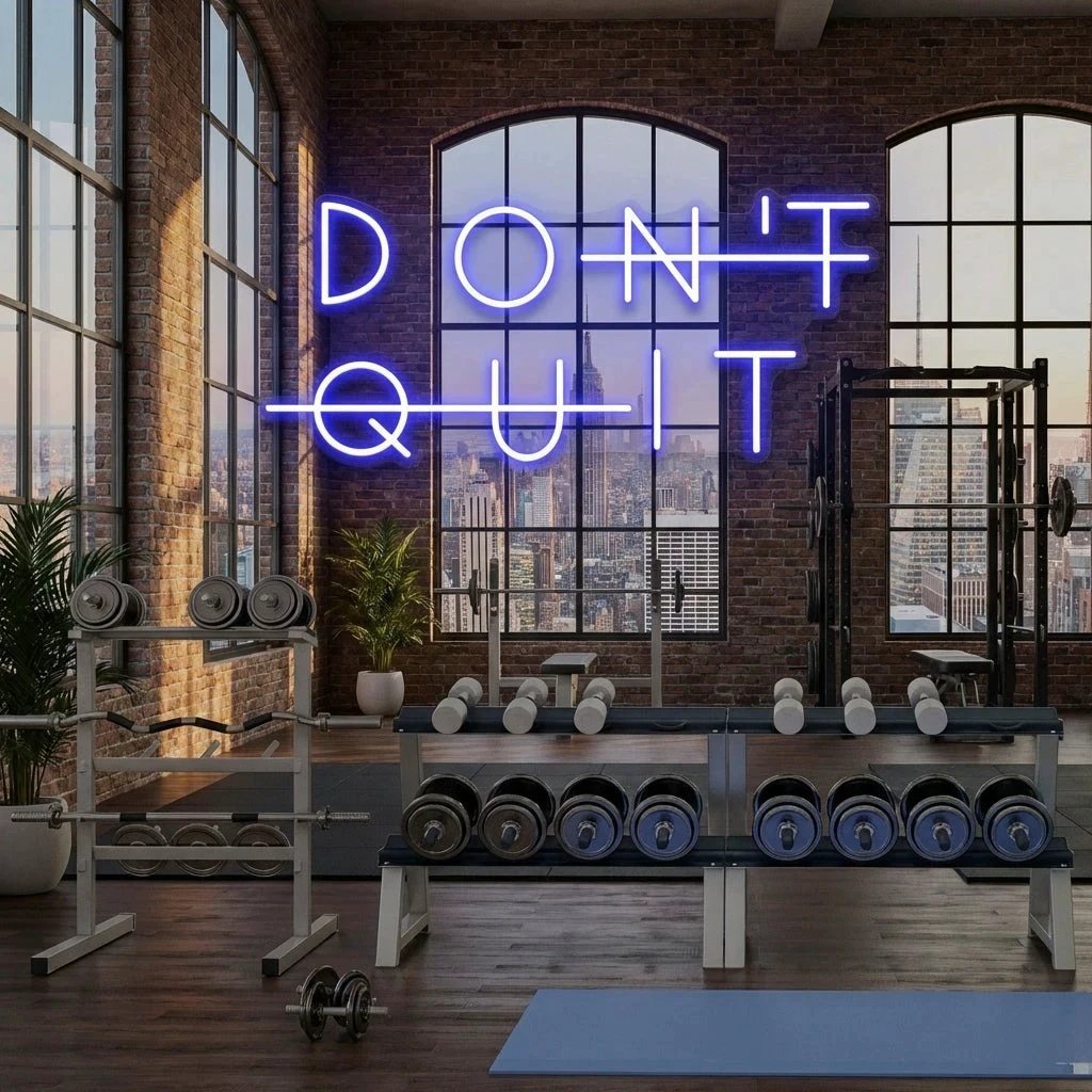 Dont Quit (Do It) Led Neon Sign Light