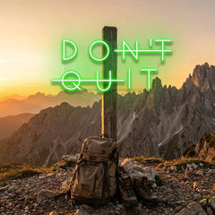 Dont Quit (Do It) Led Neon Sign Light