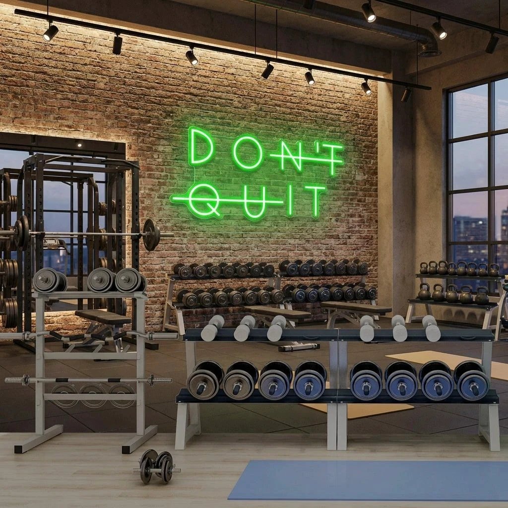 Dont Quit (Do It) Led Neon Sign Light