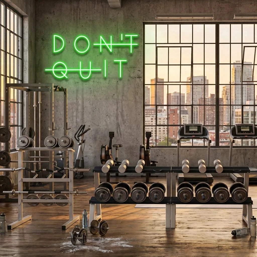 Dont Quit (Do It) Led Neon Sign Light