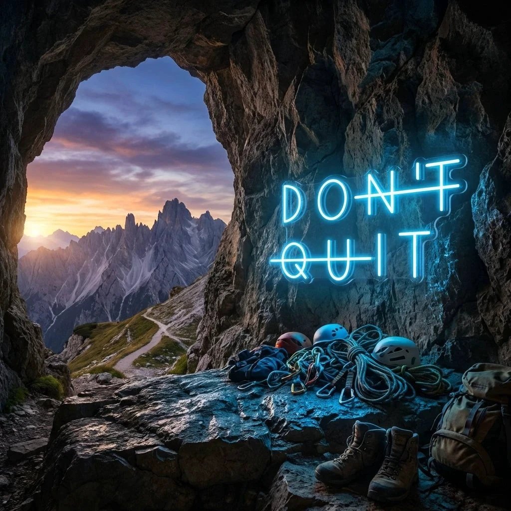 Dont Quit (Do It) Led Neon Sign Light