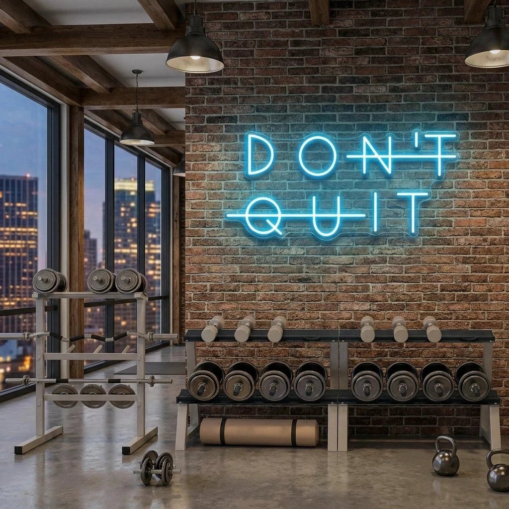Dont Quit (Do It) Led Neon Sign Light