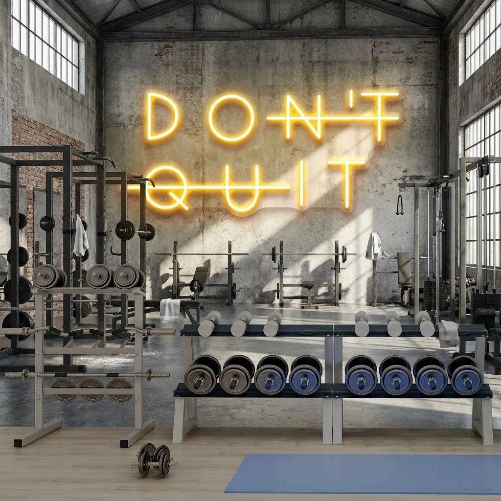 Dont Quit (Do It) Led Neon Sign Light