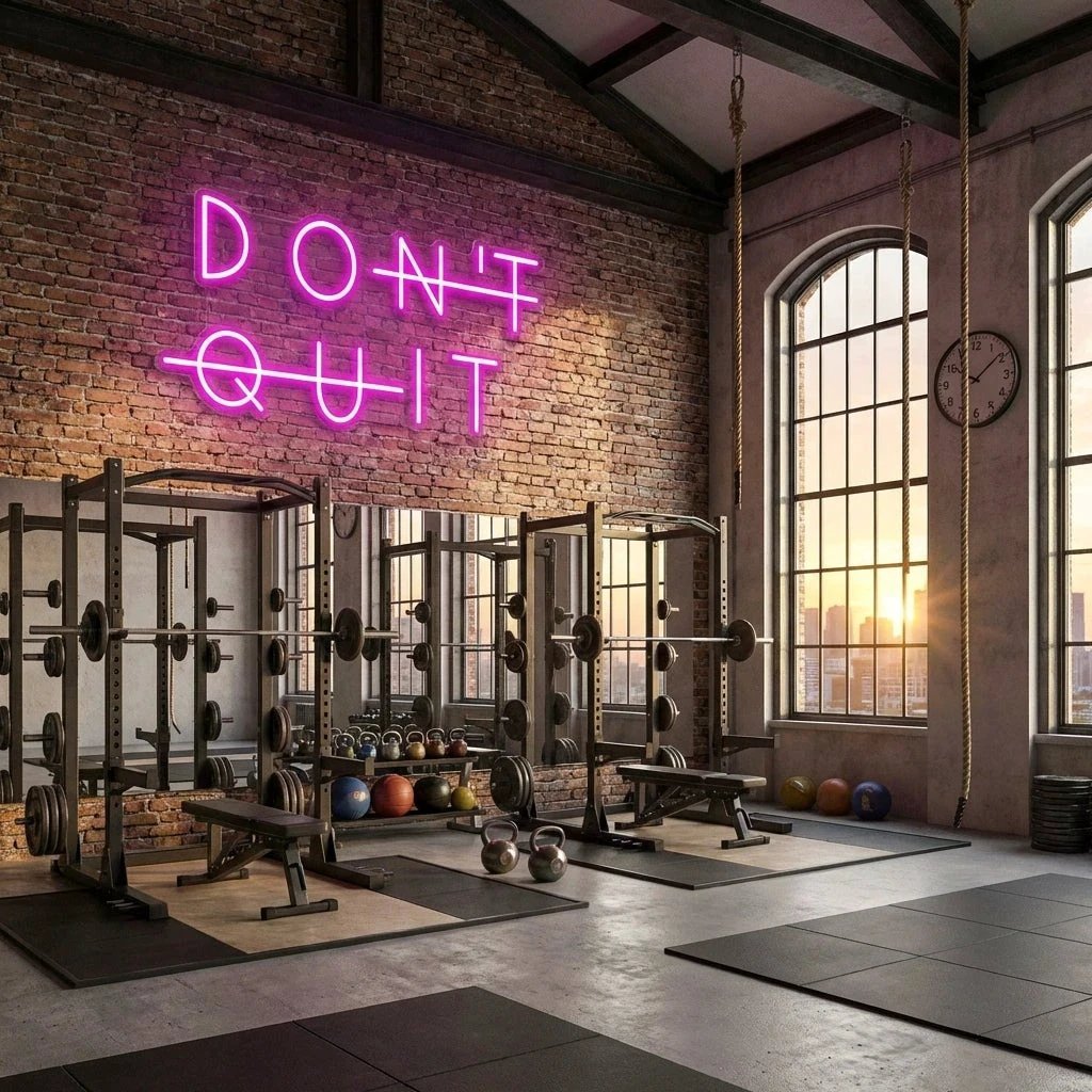 Dont Quit (Do It) Led Neon Sign Light
