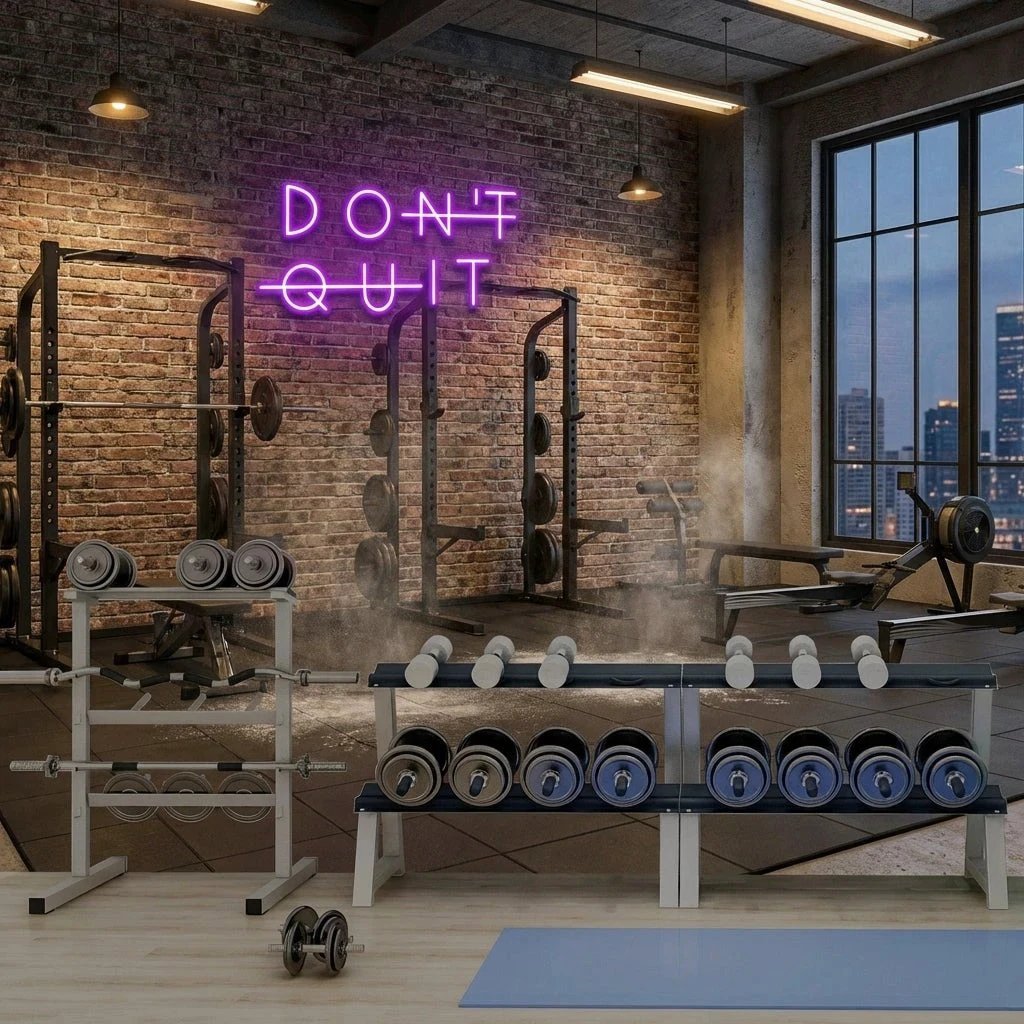 Dont Quit (Do It) Led Neon Sign Light
