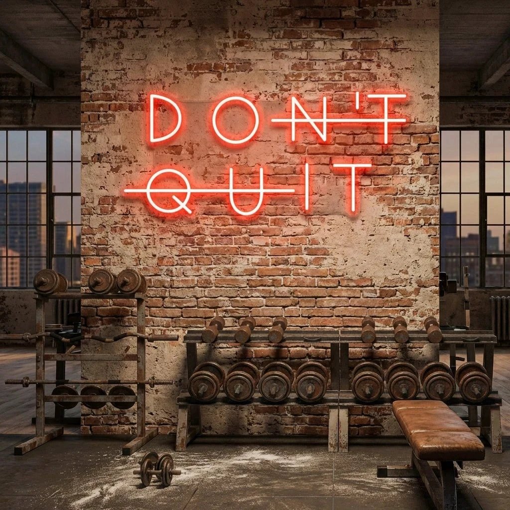 Dont Quit (Do It) Led Neon Sign Light