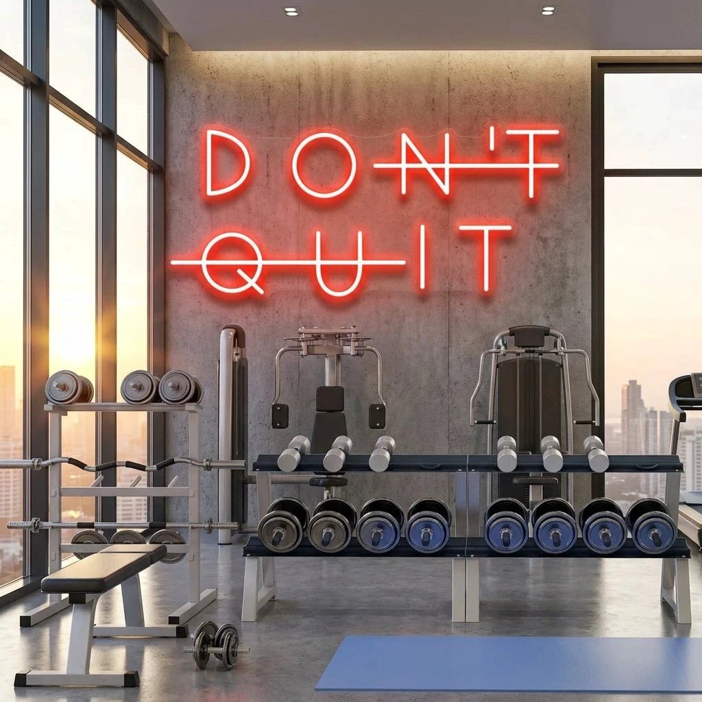 Dont Quit (Do It) Led Neon Sign Light