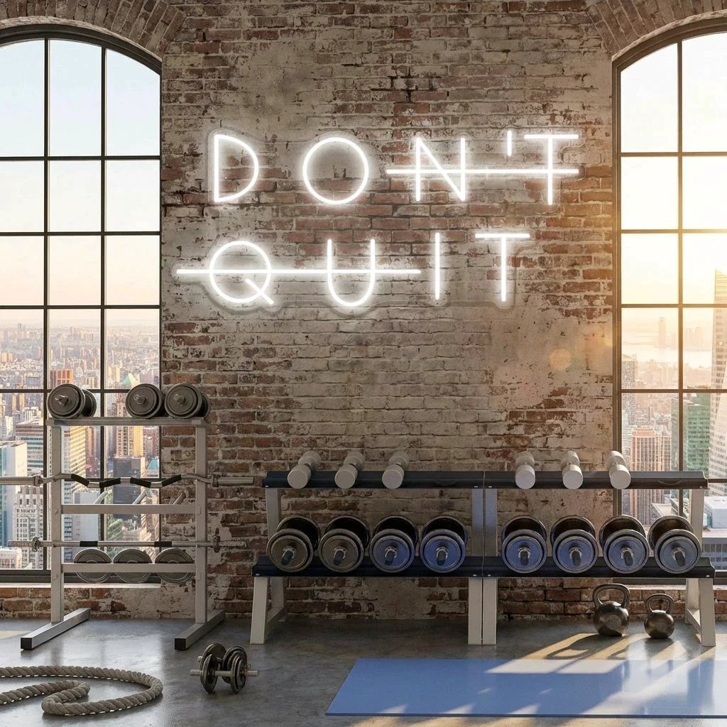 Dont Quit (Do It) Led Neon Sign Light