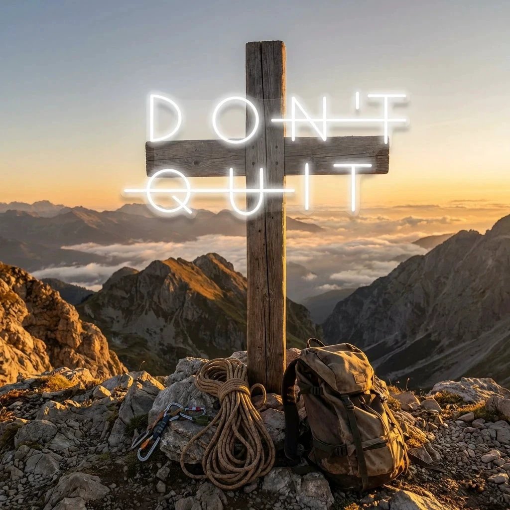 Dont Quit (Do It) Led Neon Sign Light