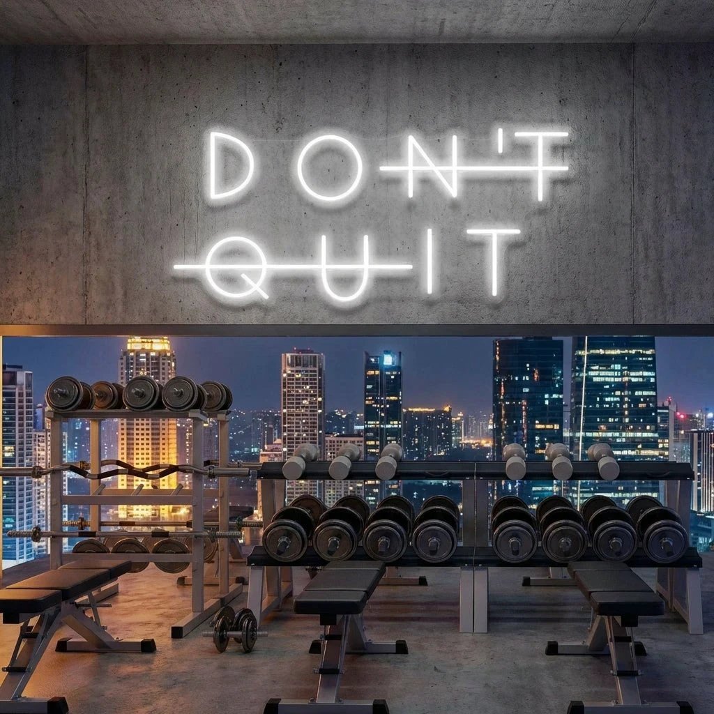 Dont Quit (Do It) Led Neon Sign Light