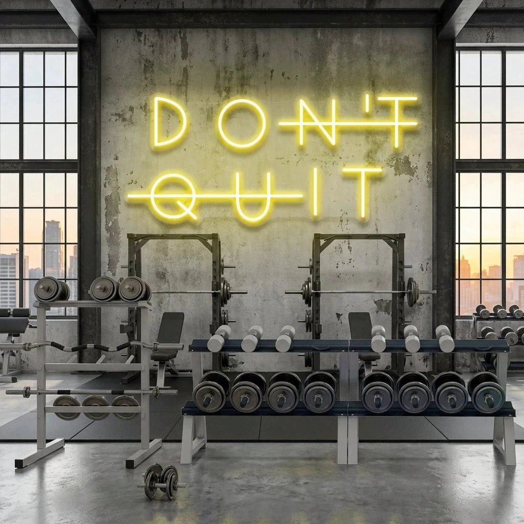 Dont Quit (Do It) Led Neon Sign Light
