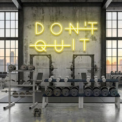 Dont Quit (Do It) Led Neon Sign Light