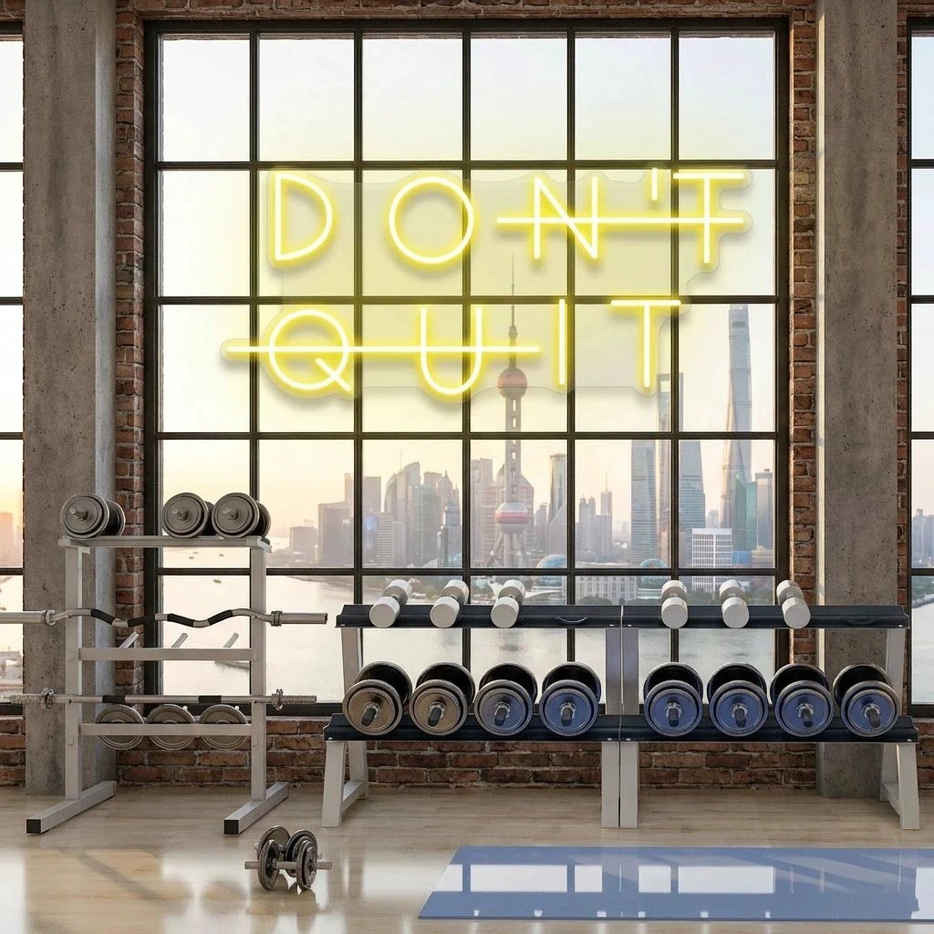 Dont Quit (Do It) Led Neon Sign Light
