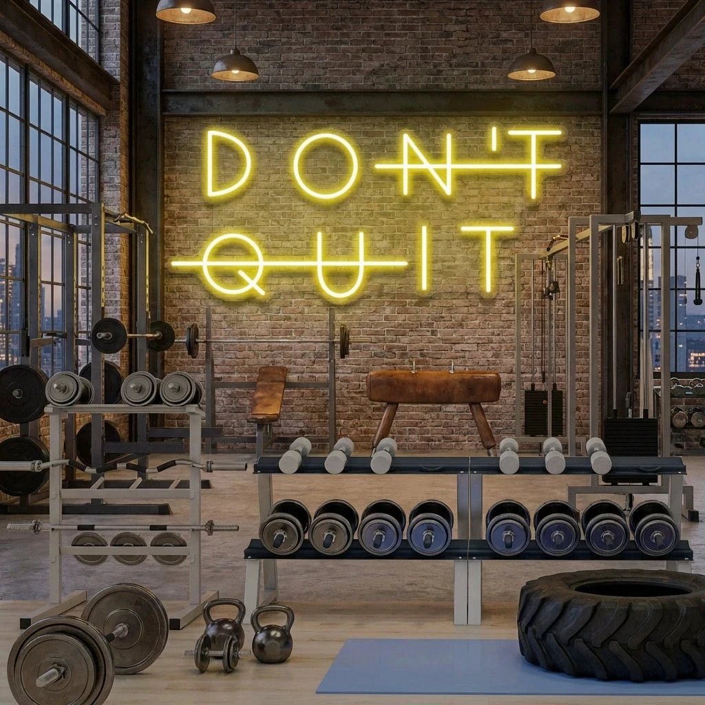 Dont Quit (Do It) Led Neon Sign Light