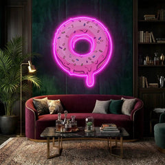 Donut Art Work Led Neon Sign Light