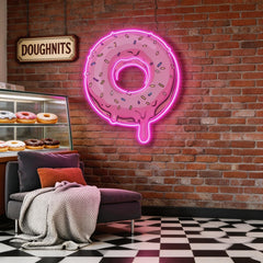 Donut Led Neon Acrylic Artwork
