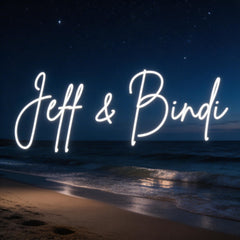 Custom Neon: Jeff & Bindi