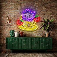 Emotional Cat LED Neon Sign Light Pop Art